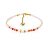 Bracciale con Cristalli e Perle 16+5cm — foto 1