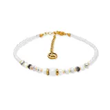 Bracciale con Cristalli e Perle 16+5cm — foto 4