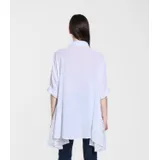 Camicetta Camicia Casual Donna Primavera/Estate Made in Italia Quotidiano Colore Unico Standard — foto 4