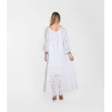 Vestiti Camicetta Camicia Casual Donna Primavera/Estate Made in Italia Quotidiano Colore Unico Standard — foto 4