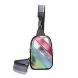 Borsa Spalla Donna Primavera/Estate Made in Cina Quotidiano Vari Colori — foto 3
