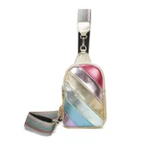 Borsa Spalla Donna Primavera/Estate Made in Cina Quotidiano Vari Colori — foto 1