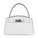 Borsa a Mano Donna Primavera/Estate Made in Italia Quotidiano Vari Colori Cerniera lampo — foto 2