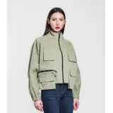 Cappotti Cappotti Corti Donna Primavera/Estate Made in Italia Quotidiano Colore Unico Standard — foto 4