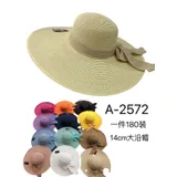 Cappello di Paglia Primavera/Estate Made in Cina Tempo libero Colore Unico — foto 1