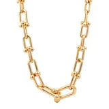 Collana a Maglie Catena 44+6cm Quattro stagioni Quotidiano Tempo libero — foto 3
