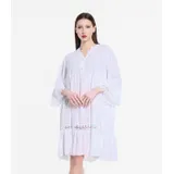 Vestiti Donna Primavera/Estate Made in Italia Quotidiano Colore Unico Standard — foto 1