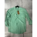 Camicie(U) Uomo Camicia Casual Uomo Estate Made in Italia Tempo libero Colore Unico Standard Bottoni — foto 1