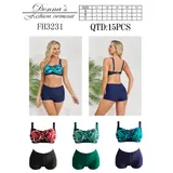 Bikini Donna Quattro stagioni Made in Cina Tempo libero Vari Colori Standard — foto 1