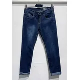 Jeans Uomo Quattro stagioni Made in Cina Quotidiano Colore Unico Standard — foto 1