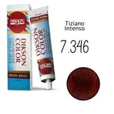 Per capelli colorati Dikson Color Tintura per Capelli con Proteine Seta - 7.346 Tiziano Intenso — foto 1