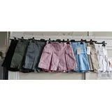 Pantaloni Shorts Donna Primavera/Estate Made in Italia Quotidiano Vari Colori Standard Cerniera lampo — foto 4