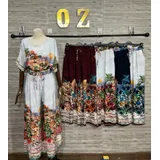 Vestiti Genere Vestiti Donna Autunno Made in Italia Tempo libero Vari Colori Standard Stampata — foto 3