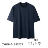 T-shirt Uomo Uomo Quattro stagioni Made in Cina Quotidiano Vari Colori Oversize Monocromo — foto 1