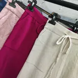 Pantaloni(D) Genere Pantaloni Donna Autunno/Inverno Made in Cina Quotidiano Colore Unico Standard — foto 4