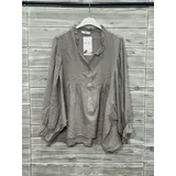 T-Shirt & Top(D) Genere Camicia caftani Donna Autunno Made in Italia Quotidiano Vari Colori Standard Monocromo — foto 11