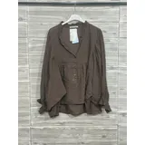 T-Shirt & Top(D) Genere Camicia caftani Donna Autunno Made in Italia Quotidiano Vari Colori Standard Monocromo — foto 4