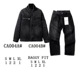 Completo Uomo Autunno/Inverno Made in Cina Quotidiano Colori Casuale Oversize — foto 1