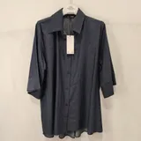 Camicie(D) Genere Camicetta Camicia Casual Donna Autunno Made in Italia Quotidiano Vari Colori Curvy(taglie forti) Monocromo — foto 4