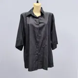 Camicie(D) Genere Camicetta Camicia Casual Donna Autunno Made in Italia Quotidiano Vari Colori Curvy(taglie forti) Monocromo — foto 1