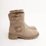 Stivaletti Anfibi con fibbie Super leggero Tacco 3 cm Donna Autunno/Inverno Made in China Quotidiano Piatto Tonda MARTIN PESCATORE — foto 4