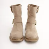 Stivaletti Anfibi con fibbie Super leggero Tacco 3 cm Donna Autunno/Inverno Made in China Quotidiano Piatto Tonda MARTIN PESCATORE — foto 3