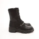 Stivaletti Anfibi con lacci e catena Super leggero Tacco 3 cm Donna Autunno/Inverno Made in China Quotidiano Piatto Tonda MARTIN PESCATORE — foto 4