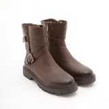 Stivaletti Anfibi con fibbie Super leggero Tacco 3 cm Donna Autunno/Inverno Made in China Quotidiano Piatto Tonda MARTIN PESCATORE — foto 3