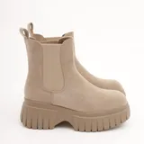 Stivaletti con elastico Super leggero Zeppa 6 cm Donna Autunno/Inverno Made in China Quotidiano Zeppe Tonda MARTIN PESCATORE — foto 4
