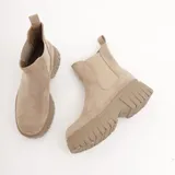 Stivaletti con elastico Super leggero Zeppa 6 cm Donna Autunno/Inverno Made in China Quotidiano Zeppe Tonda MARTIN PESCATORE — foto 5