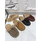 Ciabatte&Zoccoli(D) Genere Pantofole Donna Inverno Quotidiano Piatto Tonda — foto 1