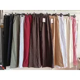 Pantaloni Sportivi Donna Quattro stagioni Made in Cina Quotidiano Vari Colori Standard Monocromo Lacci — foto 4