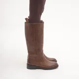 Stivali Cavallerizza Super leggero Tacco 3 cm Donna Autunno/Inverno Made in China Quotidiano Piatto Tonda MARTIN PESCATORE — foto 4