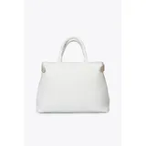 Borsa a Mano Donna Autunno/Inverno Made in Italia Quotidiano Colore Unico Cerniera lampo — foto 4