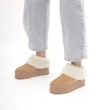 Stivaletti Zeppe Super leggero Altezza suola 5 cm Donna Autunno/Inverno Made in China Quotidiano Zeppe Tonda MARTIN PESCATORE — foto 3