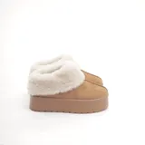 Stivaletti Zeppe Super leggero Altezza suola 5 cm Donna Autunno/Inverno Made in China Quotidiano Zeppe Tonda MARTIN PESCATORE — foto 5
