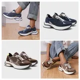 Sneakers(D) Genere Sneakers basse Donna Autunno/Inverno Quotidiano Vari Colori Piatto Tonda — foto 3