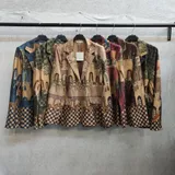 Cappotti(D) Genere Giacca Cappotti Classici Donna Autunno/Inverno Made in Italia Quotidiano Colori Casuale Curvy(taglie forti) — foto 1