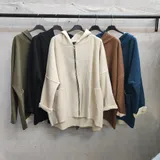 Cappotti(D) Genere Cappotti Cappotti Classici Donna Autunno/Inverno Made in Italia Quotidiano Colore Unico Oversize — foto 1