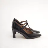 Scarpe con tacco Décolleté con cinturino Tacco 8 cm Donna Quattro stagioni Made in China Quotidiano Tacco Alto A punta MARTIN PESCATORE — foto 5