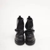 Stivaletti Biker con doppio strato Super leggero Tacco 5 cm Donna Autunno/Inverno Made in China Quotidiano Tacco Largo Tonda MARTIN PESCATORE — foto 4
