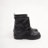 Stivaletti Biker con doppio strato Super leggero Tacco 5 cm Donna Autunno/Inverno Made in China Quotidiano Tacco Largo Tonda MARTIN PESCATORE — foto 5