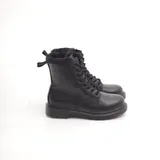 Stivaletti Anfibi con pelliccia e lacci Super leggero Tacco 5 cm Donna Autunno/Inverno Made in China Quotidiano Tacco Largo Tonda MARTIN PESCATORE — foto 5
