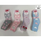 Bambina Calze Calza Donna Quattro stagioni Made in Cina Tempo libero Colori Casuale Standard Natale — foto 1