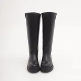 Stivali Anfibi Gambale a tubo Super leggero Tacco 5 cm Donna Autunno/Inverno Made in China Quotidiano Tacco Largo Tonda MARTIN PESCATORE — foto 4
