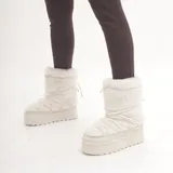 Stivali da neve con pelliccia Super leggero Altezza suola 5 cm Donna Autunno/Inverno Made in China Quotidiano Zeppe Tonda MARTIN PESCATORE — foto 3