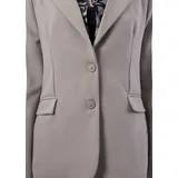 Giacca Blazer Giacca Donna Autunno/Inverno Made in Italia Quotidiano Colore Unico Oversize — foto 3