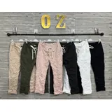 Pantaloni(D) Genere Pantaloni Donna Inverno Made in Italia Quotidiano Vari Colori Standard Monocromo — foto 1