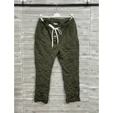 Pantaloni(D) Genere Pantaloni Donna Inverno Made in Italia Quotidiano Vari Colori Standard Monocromo — foto 3