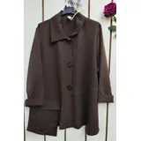 Giacche(D) Genere Giacca Leggere Giacca Donna Autunno/Inverno Made in Italia Tempo libero Colori Casuale Curvy(taglie forti) Monocromo — foto 6